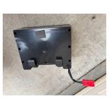 Small Adult or Child Power Wheelchair - Purple/Black Pattern with Under-Seat Battery & Left Joystick