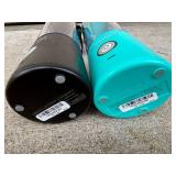 BlendJet Portable Blenders (2-Pack) - Rise Clear View Toaster - Turquoise Glass Goblets - Wire Basket