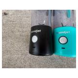 BlendJet Portable Blenders (2-Pack) - Rise Clear View Toaster - Turquoise Glass Goblets - Wire Basket