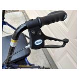 Drive Medical Rollator Walker 4-Wheel Blue - Model 10257BL-1 - 300 lb Capacity