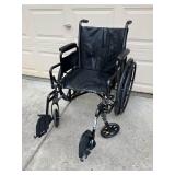 Drive Silver Sport Series Wheelchair - 350 lb Capacity, Black