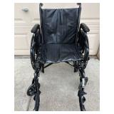 Drive Silver Sport Series Wheelchair - 350 lb Capacity, Black