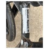 Drive Silver Sport Series Wheelchair - 350 lb Capacity, Black