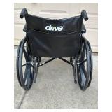 Drive Silver Sport Series Wheelchair - 350 lb Capacity, Black