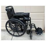 Drive Silver Sport Series Wheelchair - 350 lb Capacity, Black