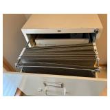 HON 4-Drawer Vertical Filing Cabinet with Locking Top Drawer, Gray Steel