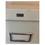 HON 4-Drawer Vertical Filing Cabinet with Locking Top Drawer, Gray Steel