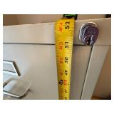 HON 4-Drawer Vertical Filing Cabinet with Locking Top Drawer, Gray Steel