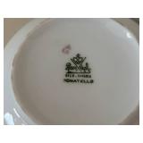 Rosenthal Donatello Selb Bavaria Gravy Boat with 3 Teacups & Saucers