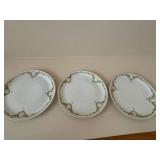 Rosenthal Donatello Selb Bavaria Gravy Boat with 3 Teacups & Saucers