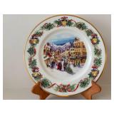 Lenox Villages Around The World - A Swiss Village Limited Edition Plate