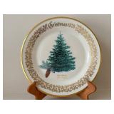 Lenox Blue Spruce Christmas Plate - Canada Limited Edition 2003