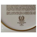 Lenox Blue Atlas Cedar Christmas Plate - 1983 Limited Commemorative Issue