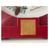 Lenox Douglas Fir Christmas Plate - 1976 Limited Commemorative Issue