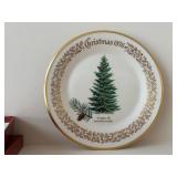 Lenox Douglas Fir Christmas Plate - 1976 Limited Commemorative Issue