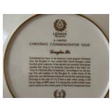 Lenox Douglas Fir Christmas Plate - 1976 Limited Commemorative Issue