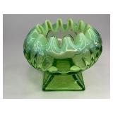 Jefferson Glass Opalecent Rose Glass Bowl