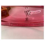 Fenton Cranberry Lamp