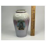 The Jonroth Studios Scuba Deep Sea Sponge Diver Ceramic Vase -Tarpon Springs, Florida
