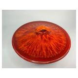 #220 USA California Original Orange Casserole Dish