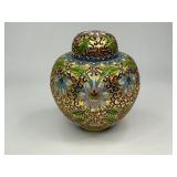 Chinese Cloisonné Ginger Jar