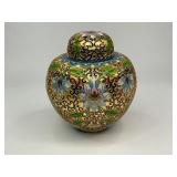 Chinese Cloisonné Ginger Jar