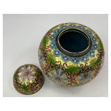 Chinese Cloisonné Ginger Jar