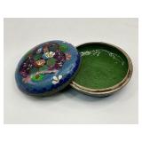 Vintage Chinese Cloisonné Trinket Box