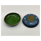 Vintage Chinese Cloisonné Trinket Box