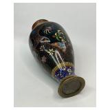 Japanese Cloisonné Meiji Period Vase