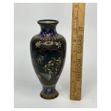 Japanese Cloisonné Meiji Period Vase