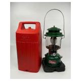 Coleman Double Mantle Lantern with Carrying Case