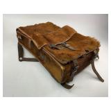 Swiss Army Cowhide Fur Backpack