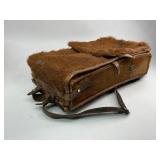 Swiss Army Cowhide Fur Backpack