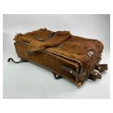 Swiss Army Cowhide Fur Backpack