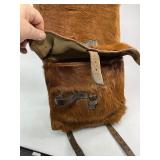 Swiss Army Cowhide Fur Backpack