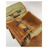 Swiss Army Cowhide Fur Backpack