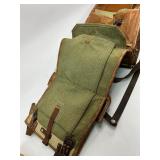 Swiss Army Cowhide Fur Backpack