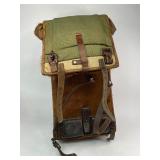 Swiss Army Cowhide Fur Backpack