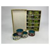 Chinese Cloisonné Napkin Rings
