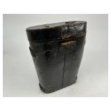 Antique Leather Wrapped Field Bioculars with Case
