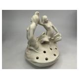 Weller Pottery Nude Women Flower Frog