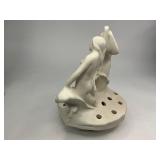 Weller Pottery Nude Women Flower Frog