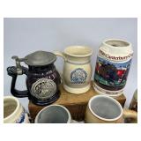 Beer Stein Lot