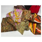 Vintage Scarves, Ties, Purses, Hats, and Handkerchiefs