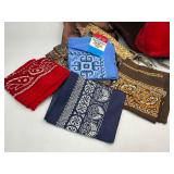 Vintage Scarves, Ties, Purses, Hats, and Handkerchiefs