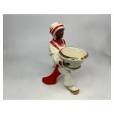 Ceramic Figure Lot - Rookwood Raven Bookend, Dancer Kreiss & Co., Blackamoor -Japan , Trojan Horse
