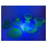 Uranium Glass Lot