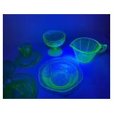 Uranium Glass Lot
