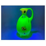 Fenton Art Glass Burmese Pitcher